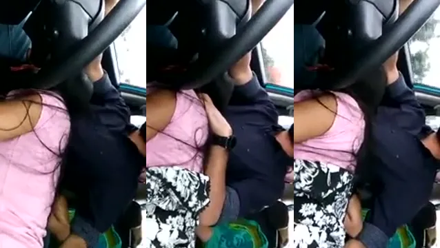 GF Driving Deep BJ Head Press - গাড়িতে মাথা চেপে গভীর চোষা!
