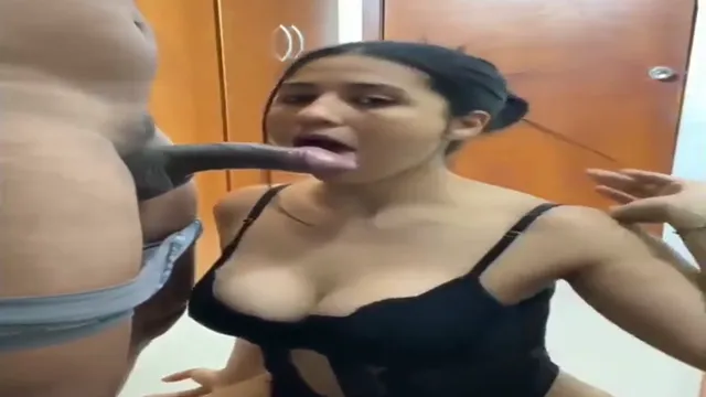 Bikini Girlfriend Sucks Like A Pro - White Babe Makes Desi BF Explode