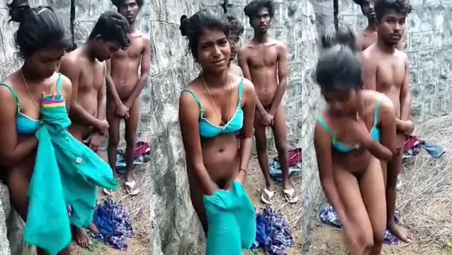 Park Threesome Caught - দুই বোনধু মিলে পার্কে চুদাচুদি ধরা