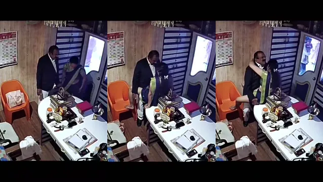 Nashik Jyotishi Hidden Cam Leak Pt6 - টেবিলে Wild Charge দাবড়ান্ত!