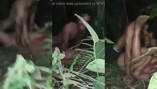 Rustic Assam Girl Forest Gangbang - Wild Indian Group Sex at Night