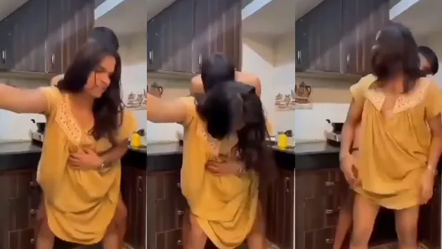 Devar Bhabhi Kitchen Sex - প্যান্টি খুলে পেছন ধাক্কা!