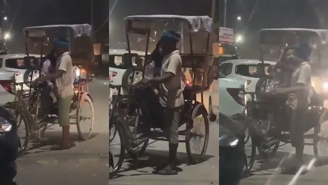 Drunk Desi Girl Rickshaw Handjob Viral 🔥 - রিকশায় হট হ্যান্ডজব মজা!