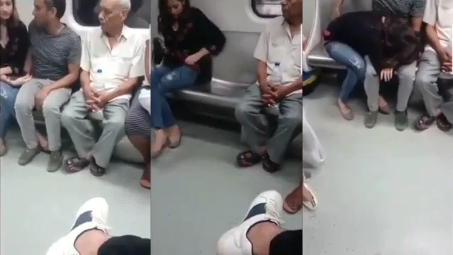 Metro Blowjob Viral! লজ্জাহীন মেয়ের পাবলিক সাক - Masti Raja