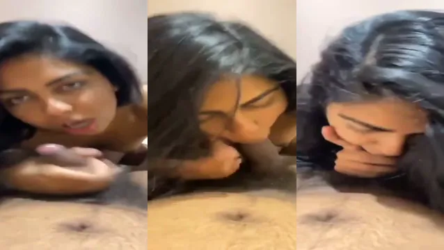 Maid Gives Mind-Blowing Blowjob to Boss - Wild Dick Sucking Session