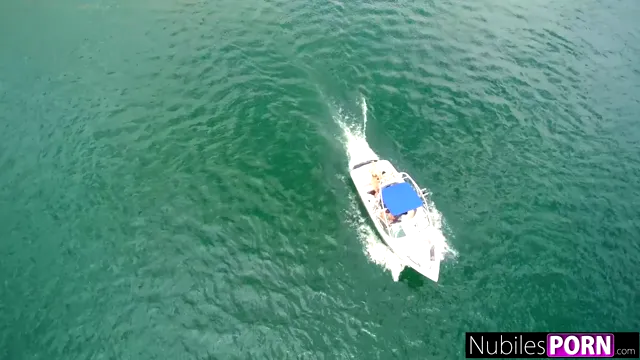 Summer Vaca Boat Party - Triple Blowjob before Swimming