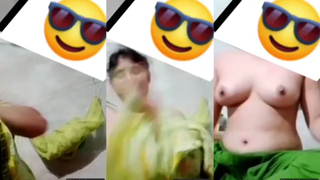 Desi Village Girl Big Boobs VC - Le grandi tette di una ragazza del villaggio sono virali