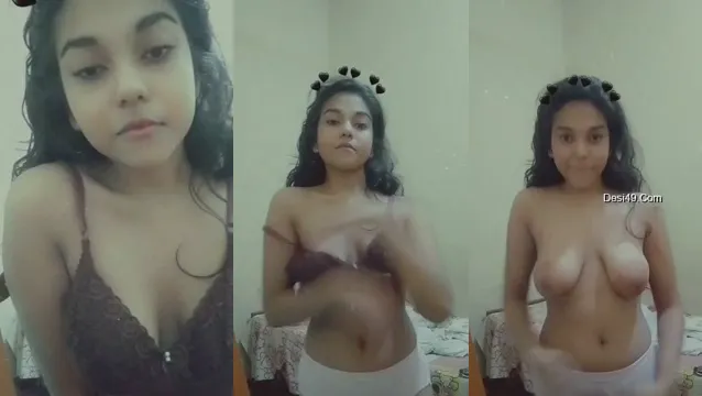 Cute Desi Girl Video Call Boob Show - কিউট গার্লের হট স্ট্রিপ টিজ 🔥