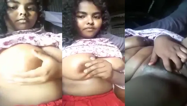 Hindi Girl Oil Massage Boobs Pussy - Horny Self Pleasure Video