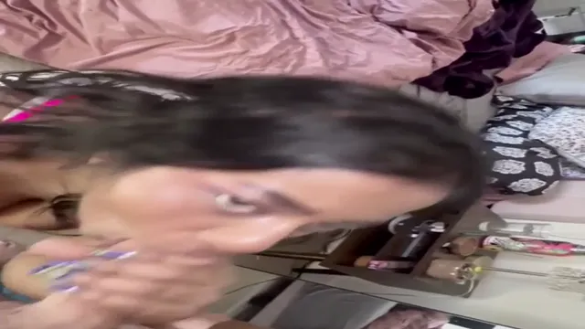 Wife Blowjob POV - Saliva Drenched Deepthroat Expert