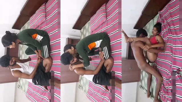 Desi Couple Hardcore Sex - Hairy Pussy GF Gets Fucked Wild