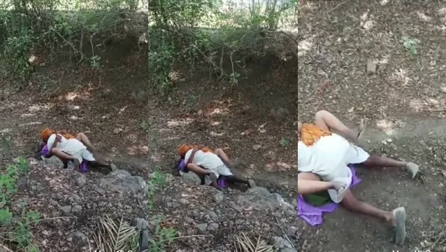 Video de sexo al aire libre de pareja madura - Sexo al aire libre de pareja madura captada