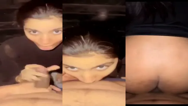 Indian GF All Night Sex - Wild Stairway Fucking When Family Away