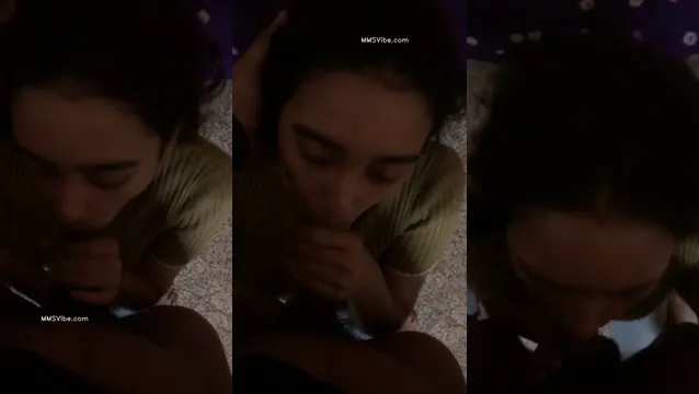 Wild Deepthroat Blowjob - Desi GF Sucks Like Pro - Viral MMS