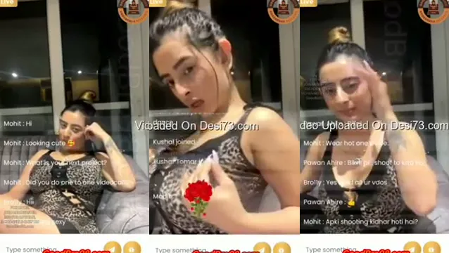 Ankita Dave Nude Live Cam Sex - Indian Celebrity Leaked XXX Show