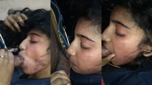 Watch College Girl Sucks Cock - Horny Desi Teen Blowjob Video full viral video leaked