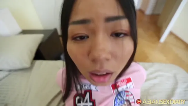 Inked Chinese Teen Banged By BWC - Age Gap Porn With Tattooed Asian Beauty