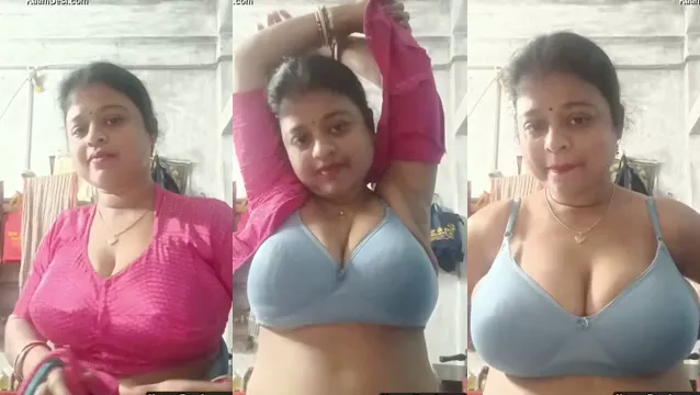 Watch Desi Boudi Big Boobs Video - বউদির বিশাল বুক চুষছে দেবর full viral video leaked