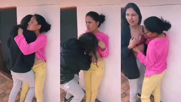 Indian Lesbian Girls Outdoor Romance - Horny Fingering Session