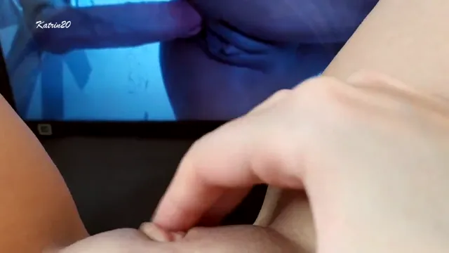 Watching Porn & Teasing Wet Pussy - Solo Self-Pleasure Session