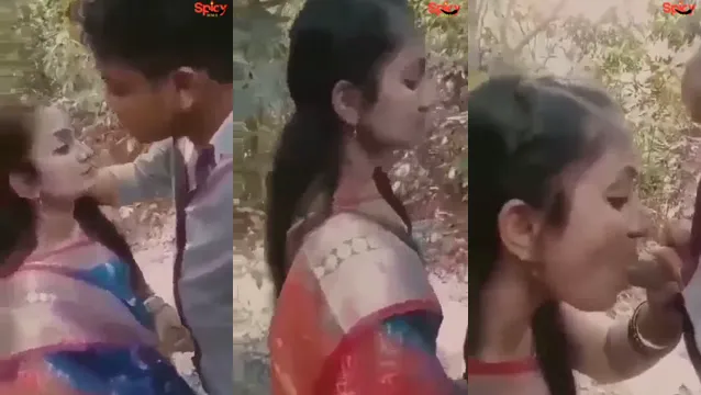 Watch Dehati Neighbor Cock Sucking - Big Dick Blowjob By Village Bhabhi! full viral video leaked