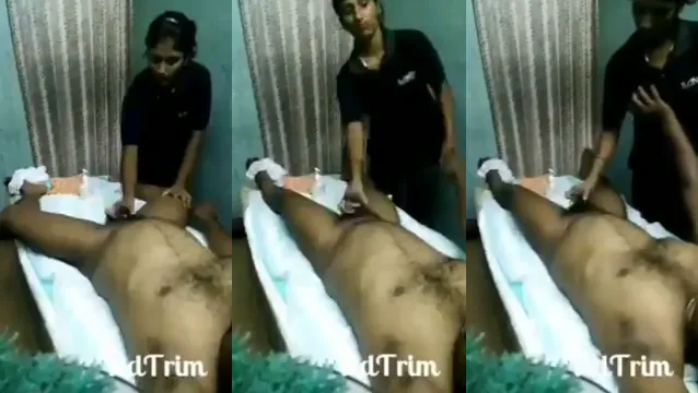 Leaked Hidden Cam Masseuse Handjob - ম্যাসাজ হট হ্যাপি এন্ডিং কাম!
