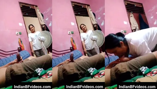 Nepali Bhabhi Devar Blowjob MMS Leak - ভাবী দেবরের ধোন চোষা 🔥😈