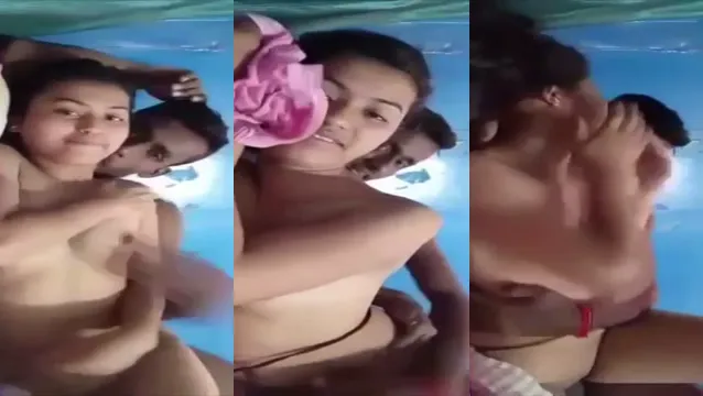 Girlfriend Boobs Massage - Wild Intimate Summer Sex