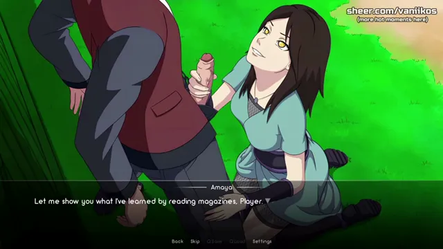 18yo Kunoichi Trainer Big Ass Creampie - Naruto Bathroom Hentai Game
