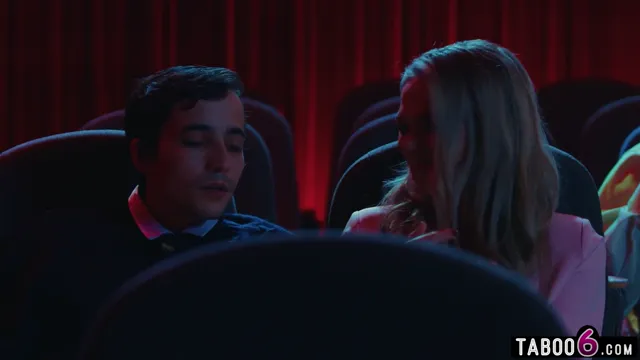 Movie Theatre Teen Fuck - Athena Faris & Ricky Spanish Wild Public Sex
