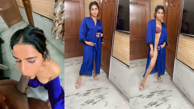 Hot Desi Girl Blowjob - Marathi Babe Reverse Riding Leaked Video