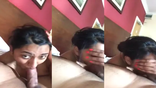 Girlfriend Deepthroat Blowjob - Wild Nangi Lund Chusai Viral Video