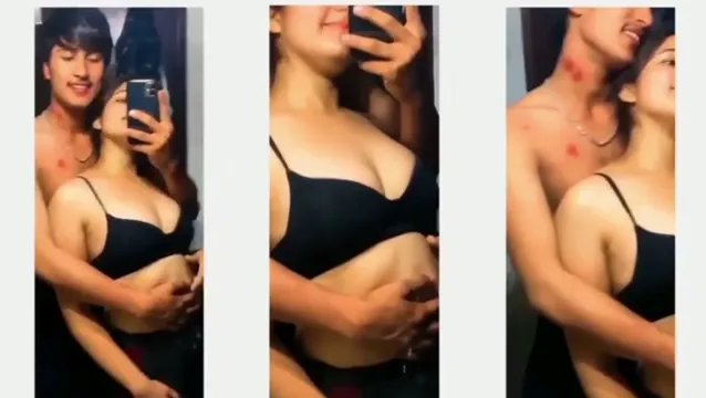 Hot Indian Couple Mirror Hickey Cuddle - সেক্সি কাডল ভিডিও!