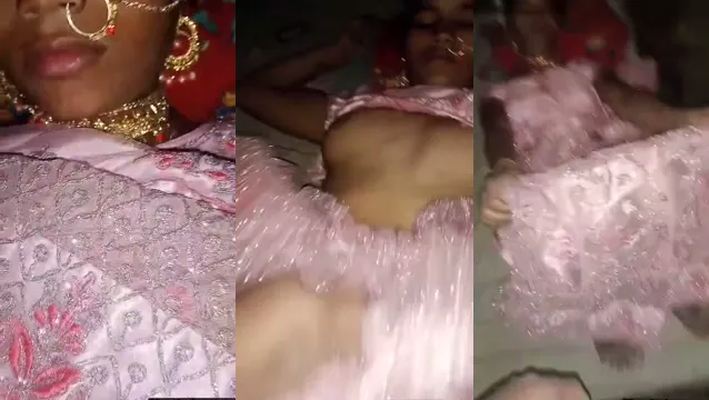Desi Gadis Desa Payudara Menekan Sialan