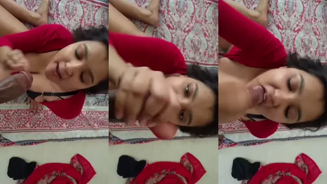 Slutty Wife Cheating BJ Leak - বাউডির গরম মুখ চোসা!