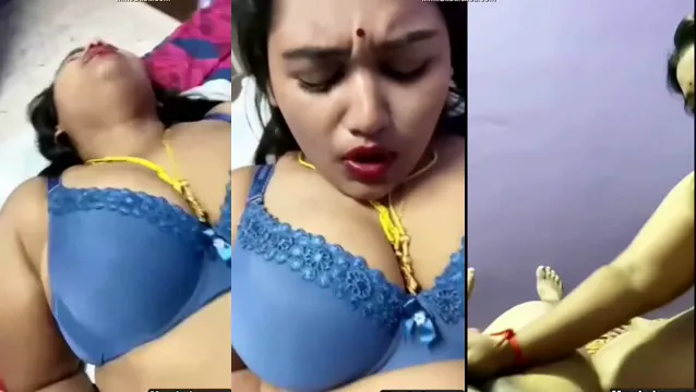 Desi esposa masturbación con la mano a caballo Video - Desi esposa paja y escena de equitación