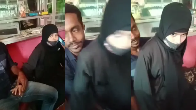 Kerala Hijab Girl Nisha Handjob - Muslim Babe Strokes Big Cock