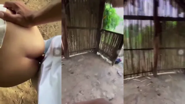 Risky Shed Fuck Couple Caught - শেডে ধরা পড়ার রোমাঞ্চ!