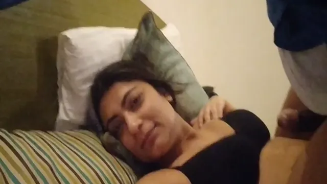 Forced Neighbor Girl to Suck - Horny Guy Makes Her Deepthroat His Hard Cock