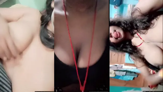 Desi Girl Big Boobs Play - দেশি মেয়ের বড় বুক নিয়ে সেলফ প্লে