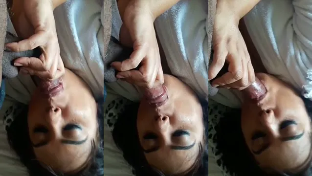 Wife Steamy Bed BJ Leak - বিছানায় লাভার ডিক চোষা Hot! | Masti Raja