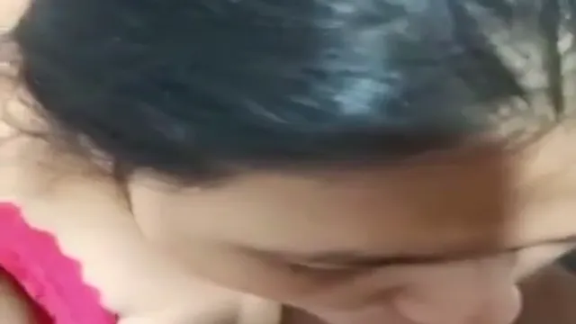 Watch Wife Sucks Condom Covered Cock In Bathroom - Hot Indian Couple Blowjob full viral video leaked