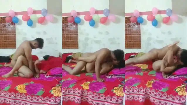 Birthday Girl Sex Surprise - GF Gets Impressed With Wild Birthday Fucking