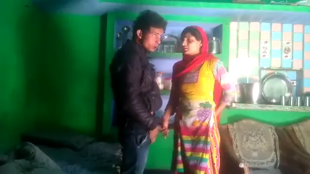 Desi Village Kitchen Doggy Style - Wild GF Takes BF Deep From Behind