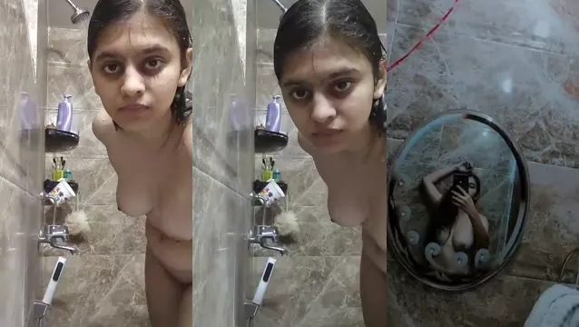Desi Girl Bathing Video Call - Scena del bagno nudo di una ragazza Desi