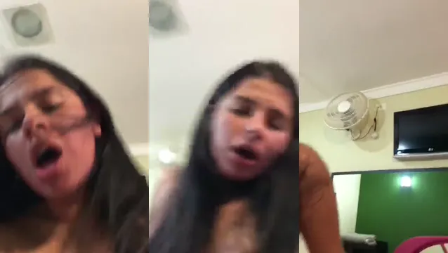 Bangladeshi MILF Rides Young White Guy - Wild Cowgirl Slap Session