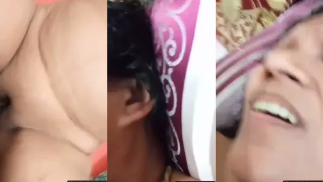 Hot Desi Istri Payudara Menekan Sialan