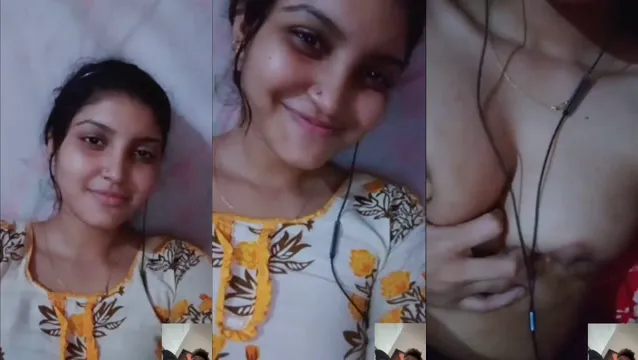 Video sexy Desi Girl Boobs VC - Hot girl Desi khoe ngực trong VC