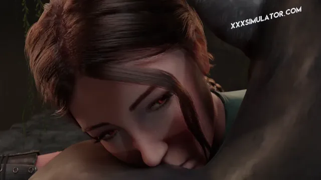 Lara Croft 3D Parody Fucked Hard by Monster Gets Creampie