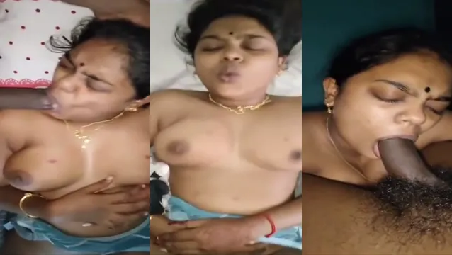 Indian Bhabhi Devar Blowjob - Secret Night Sucking Session